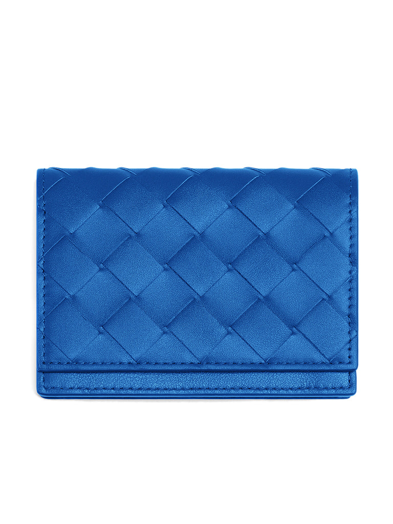 BOTTEGA VENETA | Business Card Case in Cobalt