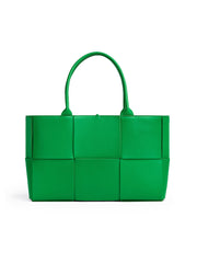 【BOTTEGA VENETA】Medium Arco Tote Bag Parakeet Bottega Veneta Medium Arco Tote Bag in White, Parakeet