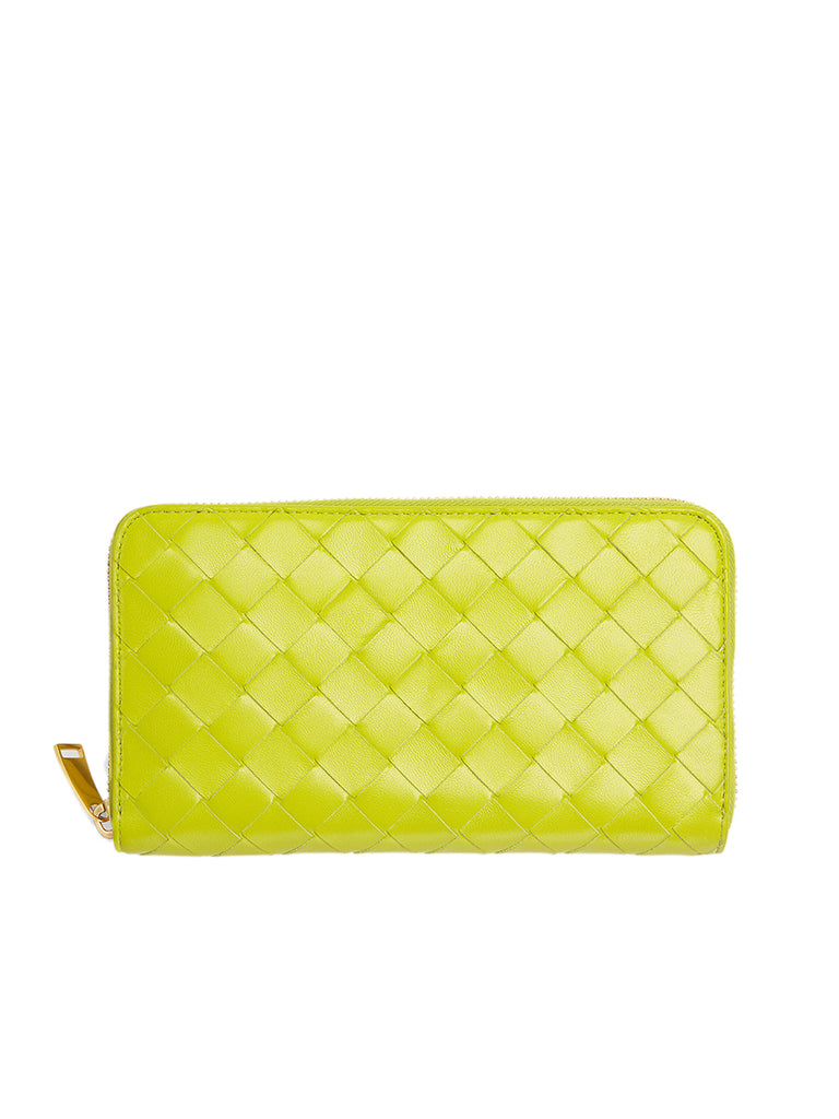 Zip Around Wallet in Kiwi