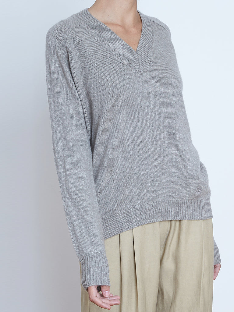 LOULOU STUDIO | Cana V-neck Sweater