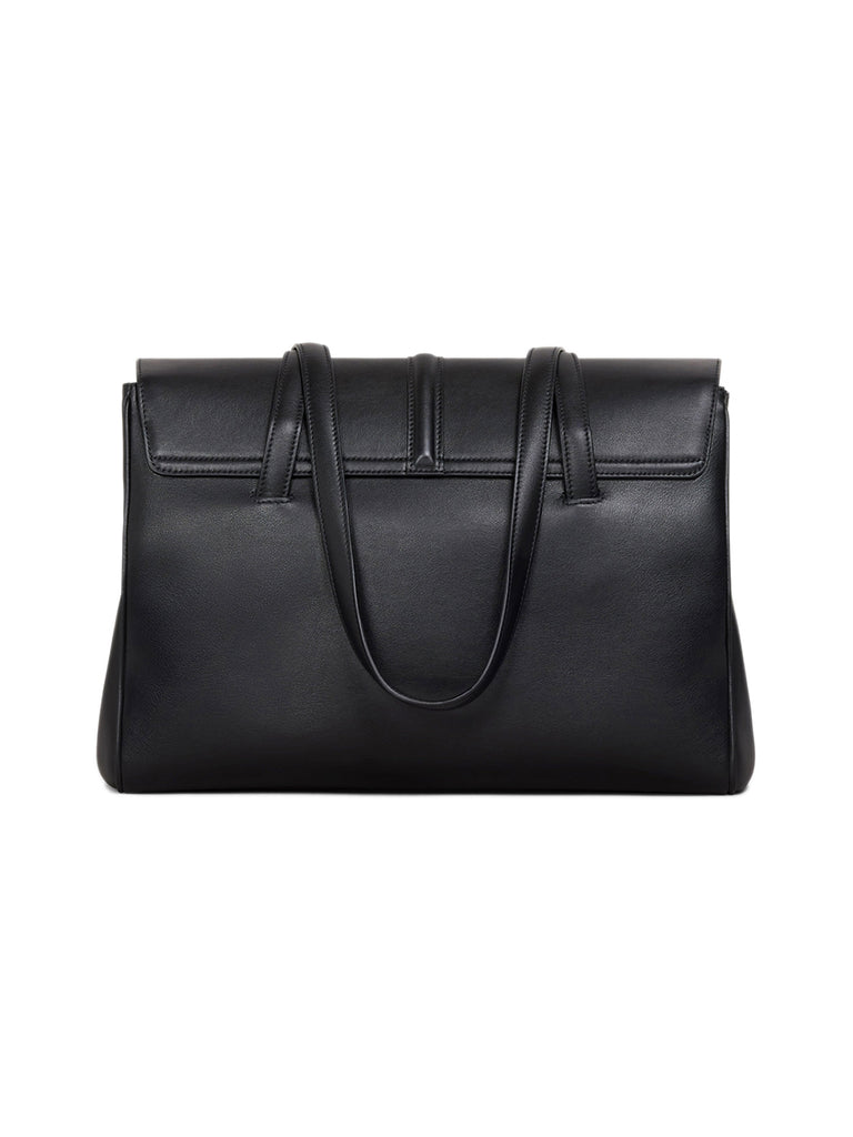 Celine Medium Soft 16 Bag in Smooth Calfskin Black | Cosette