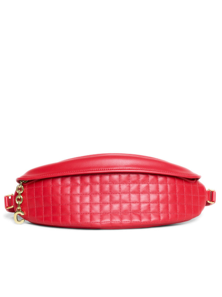 Fanny Pack in Red Quilted Calfskin