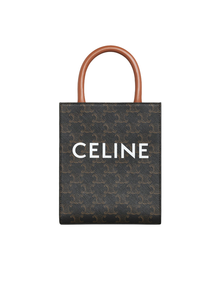 Fashion Elevation: Celine Mini Vertical Cabas Triomphe Canvas Bag