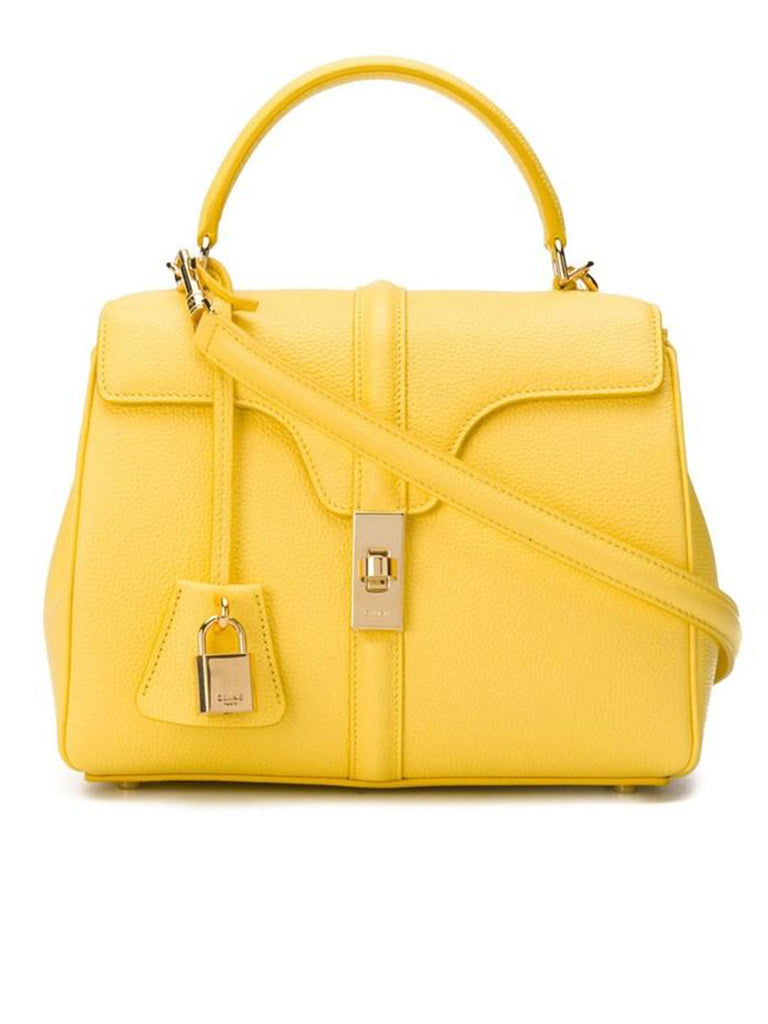 Small 16 Bag in Citron Grained Calfskin