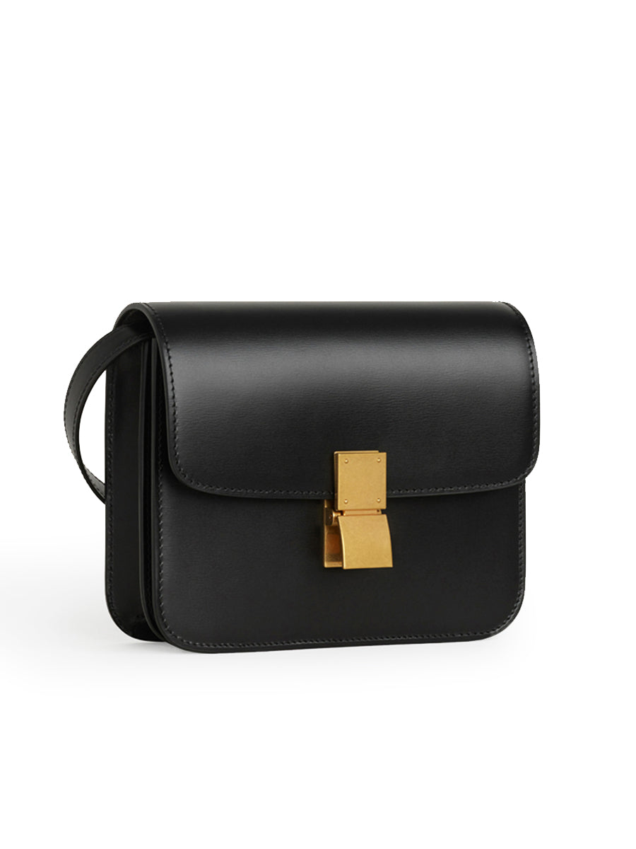 Teen Classic Bag in Box Calfskin in Black – COSETTE