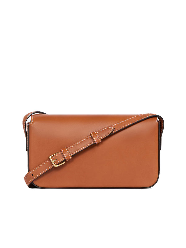 TRIOMPHE 31 TAN CALFSKIN