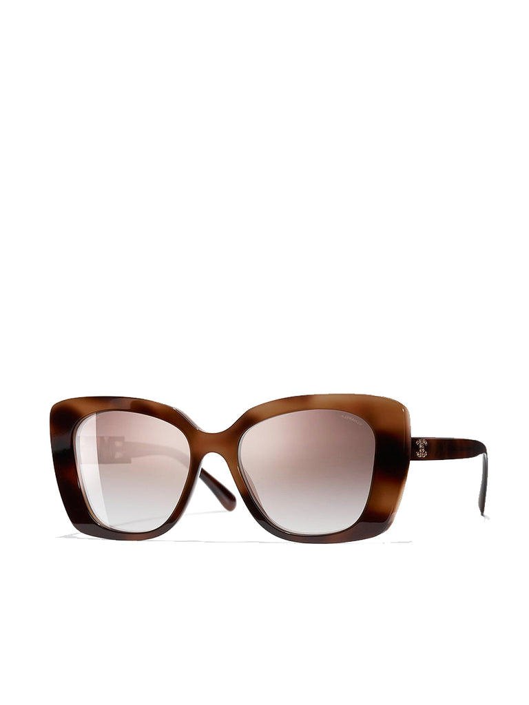 Square Sunglasses CH5422B Tortoise & Brown