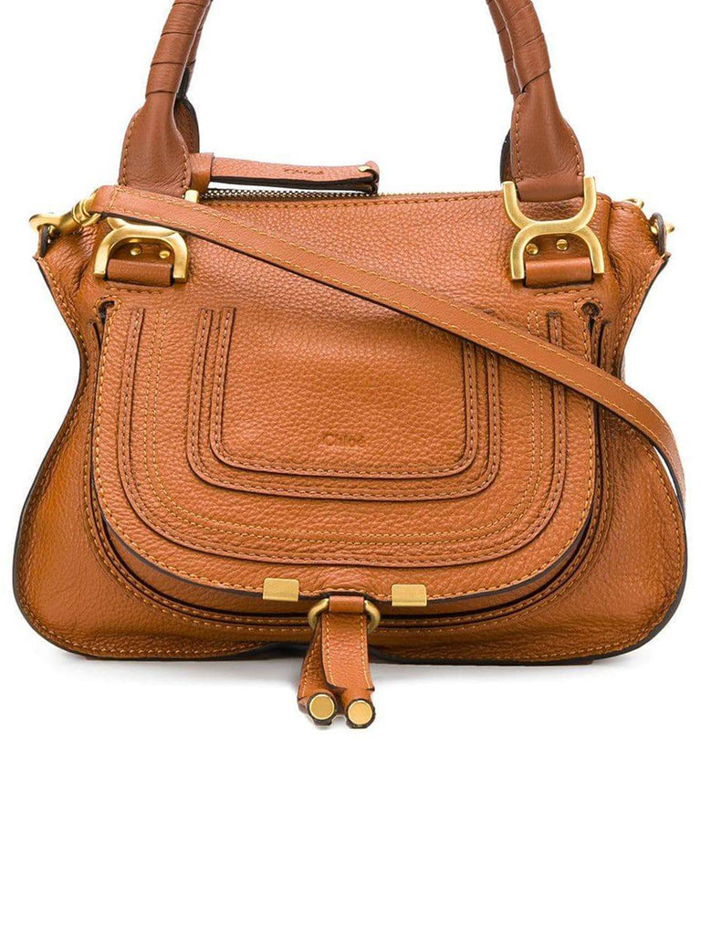 Small Marcie Bag in Tan