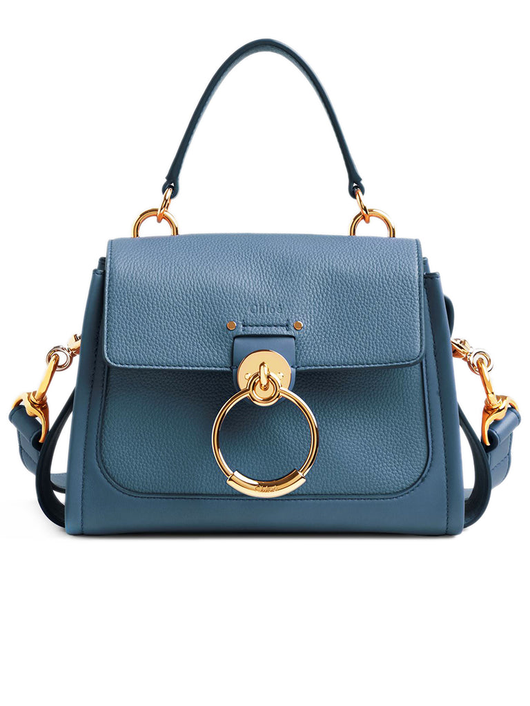 Mini Tess Day Bag in Mirage Blue