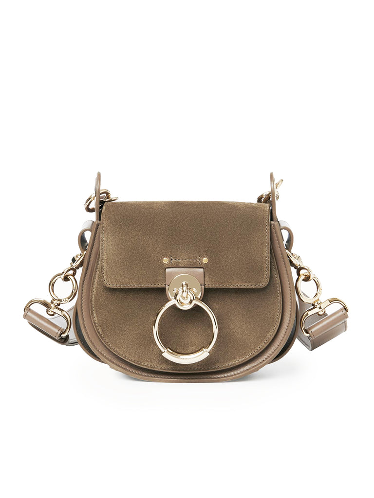 Tess Small Purse in Shiny & Suede Calfskin