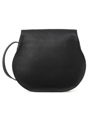 Marcie Medium Saddle Bag in Grained Calfskin