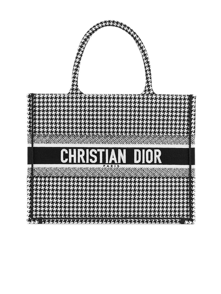 Dior Book Tote in Black and White