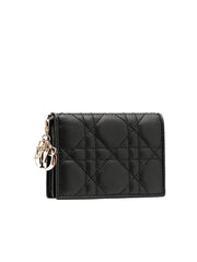 Lady dior flap online card holder