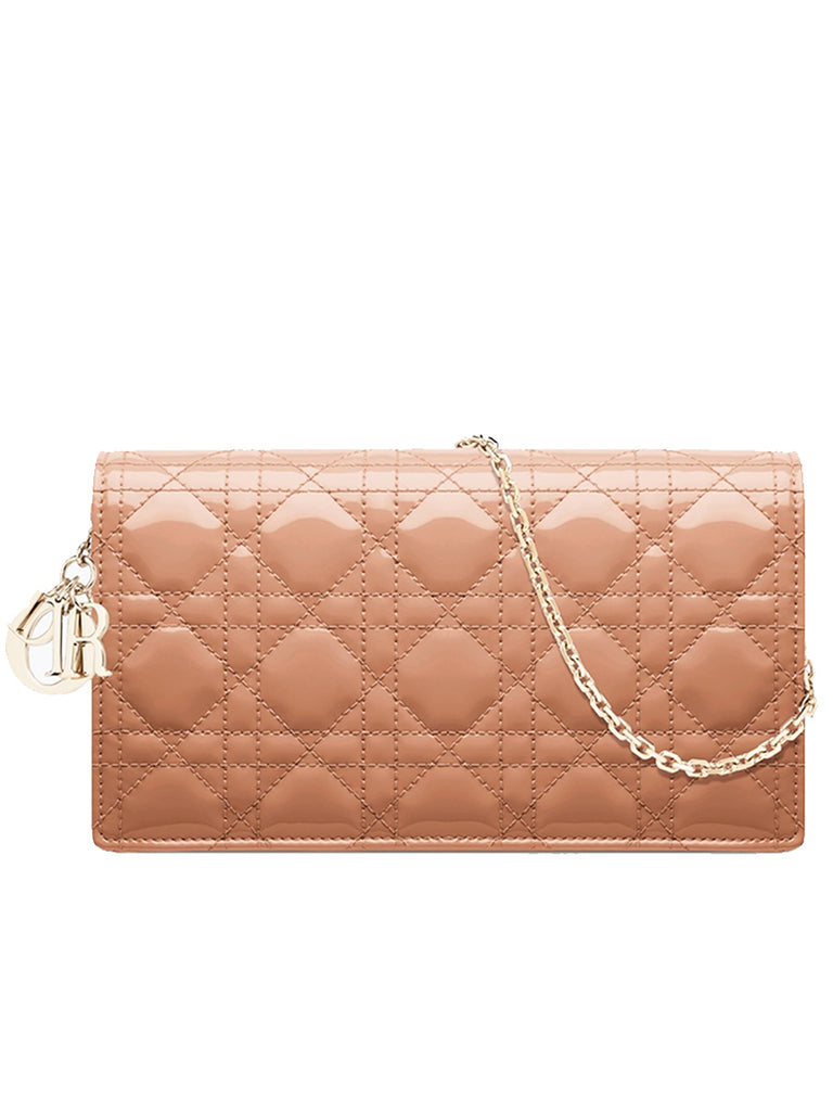 Lady Dior Pouch in Rose des Vents