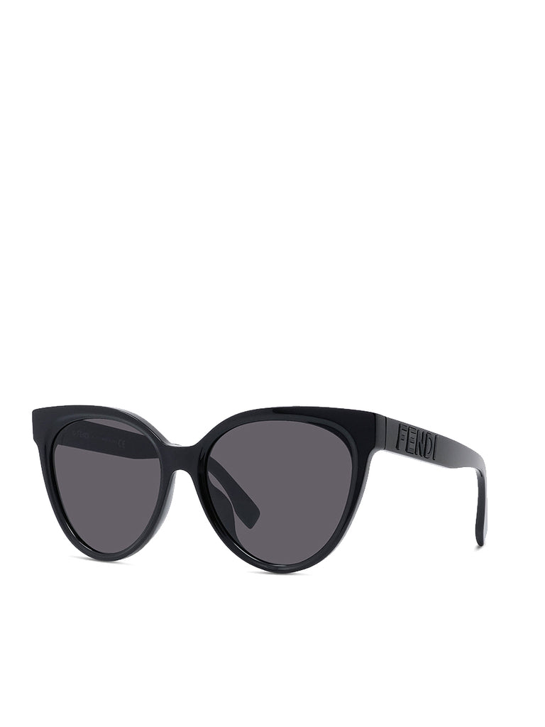 FENDI | Cat Eye Sunglasses Black FE40008