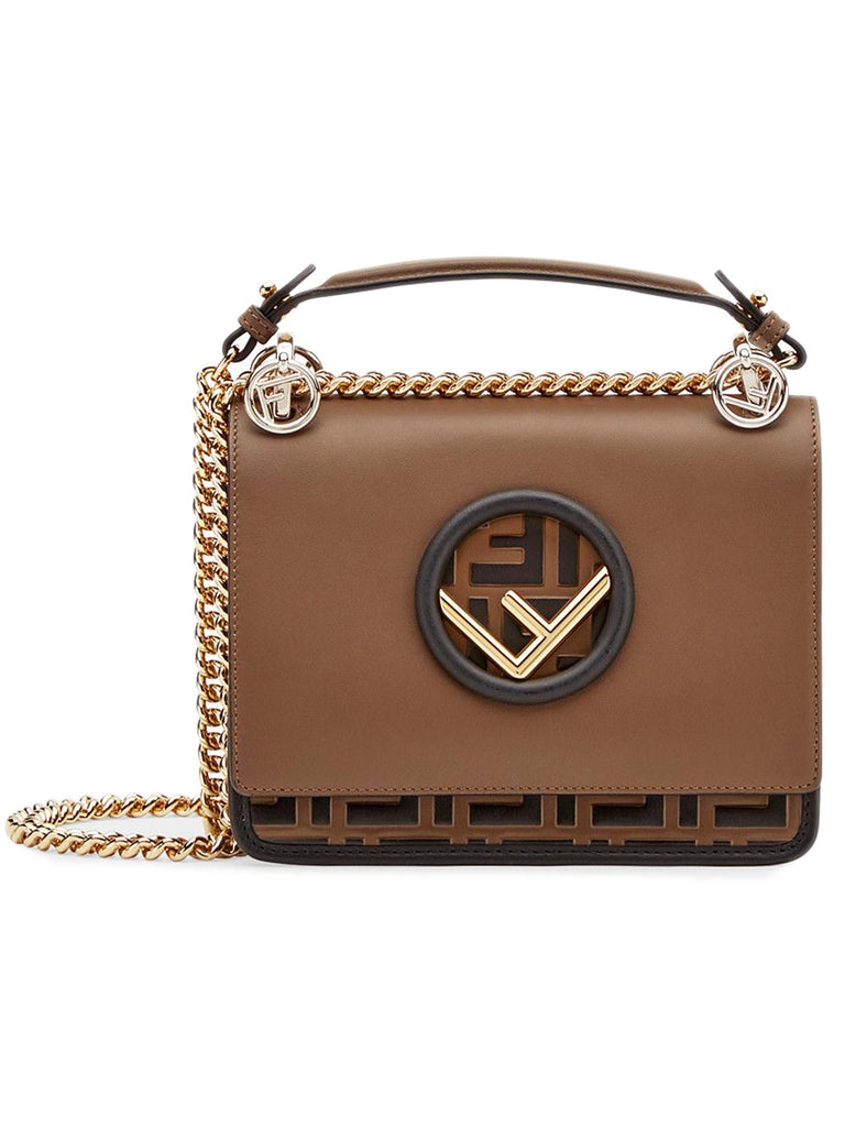 Fendi Kan I F Small Black Brown Mini-bag - Main Image