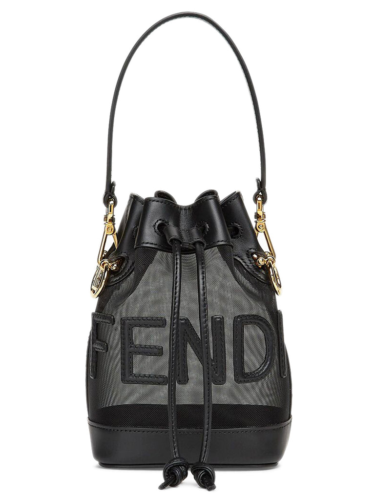 Fendi mon tresor mesh bucket bag sale