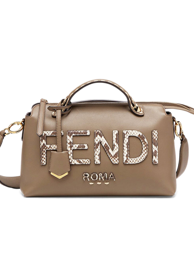 FENDI | By The Way Boston Bag in Grey Leather
