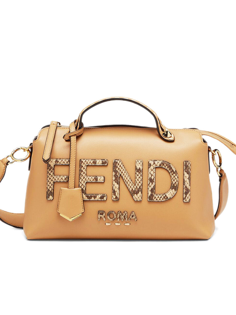 FENDI | By The Way Boston Bag in Light Brown Leather
