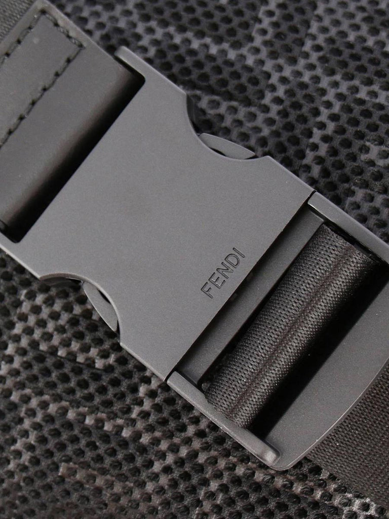FENDI Sydney | Black Fabric Belt Bag