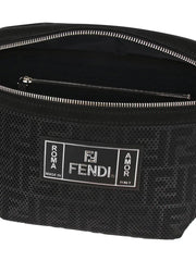 FENDI Australia | Black Fabric Belt Bag