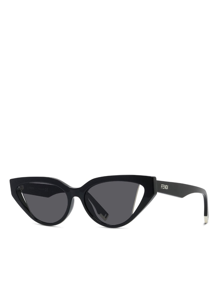 FENDI | Cat Eye Sunglasses Black & Grey 