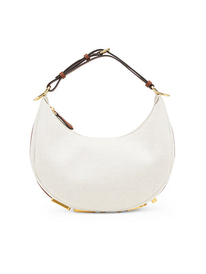 Fendigraphy Small in White Canvas