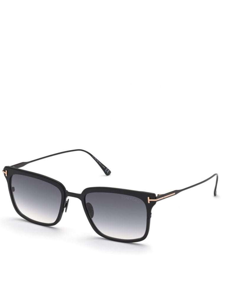 Square Sunglasses Black & Grey Hayden FT0831