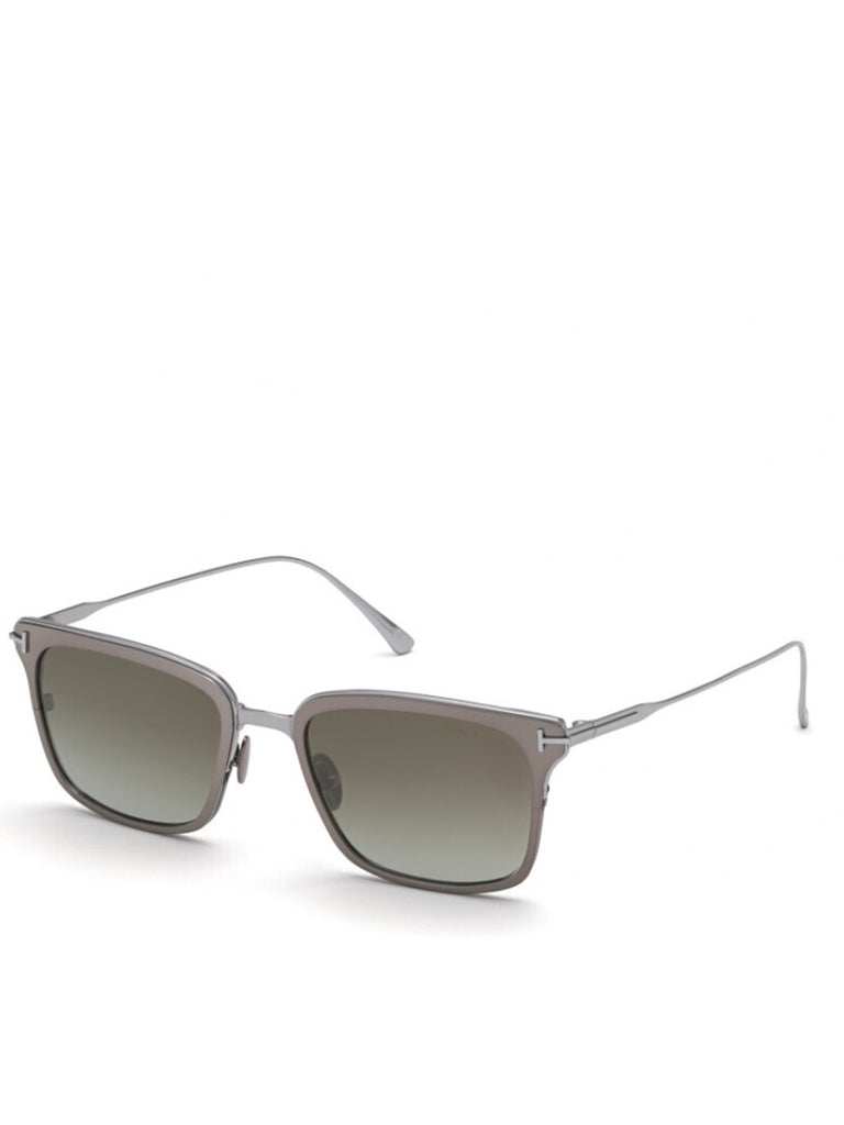 Square Sunglasses Green & Grey Hayden FT0831