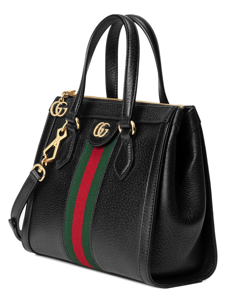 Gucci Ophidia Small Tote Bag in Black Cosette
