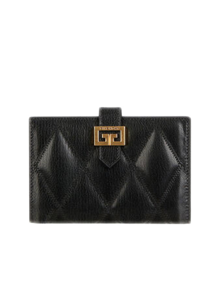 GV3 Wallet In Diamond Quilted Leather