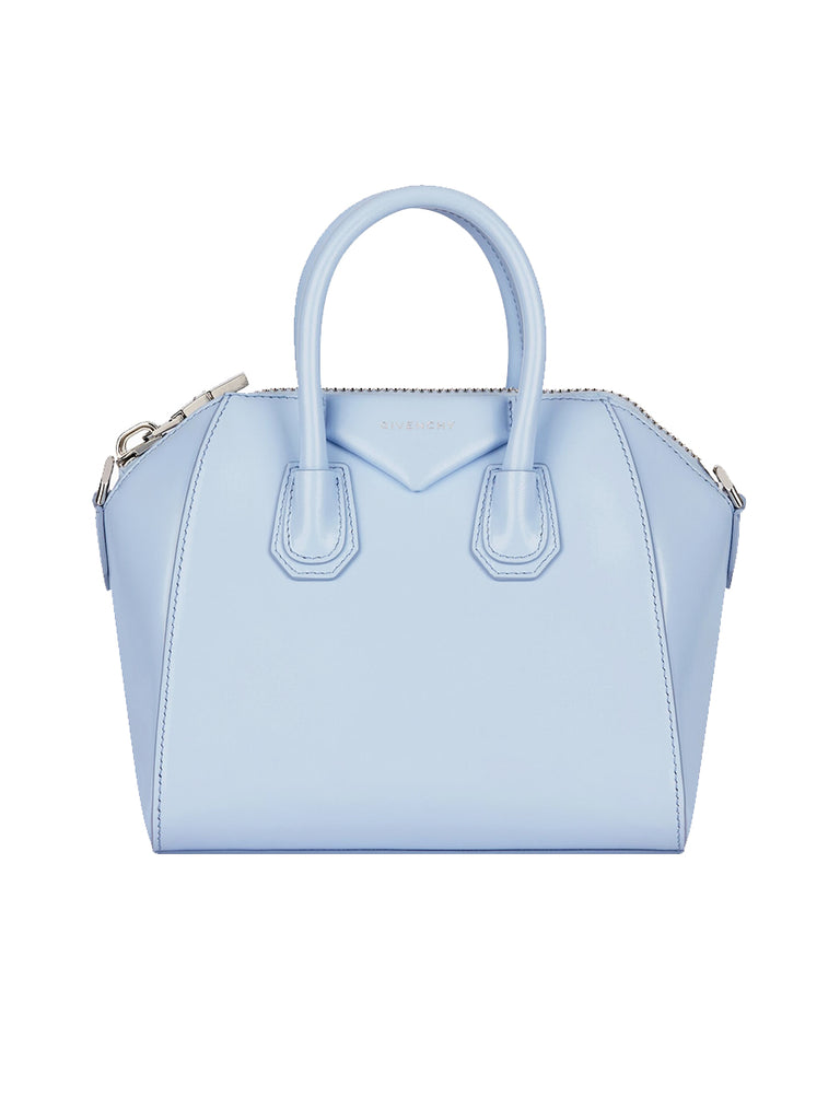 Mini Antigona Bag in Baby Blue