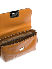 Small ID Bag in Aged Leather