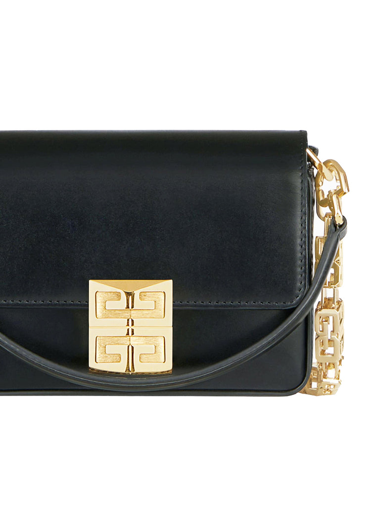 Givenchy Small 4G Bag in Box Leather with Chain in Black – COSETTE