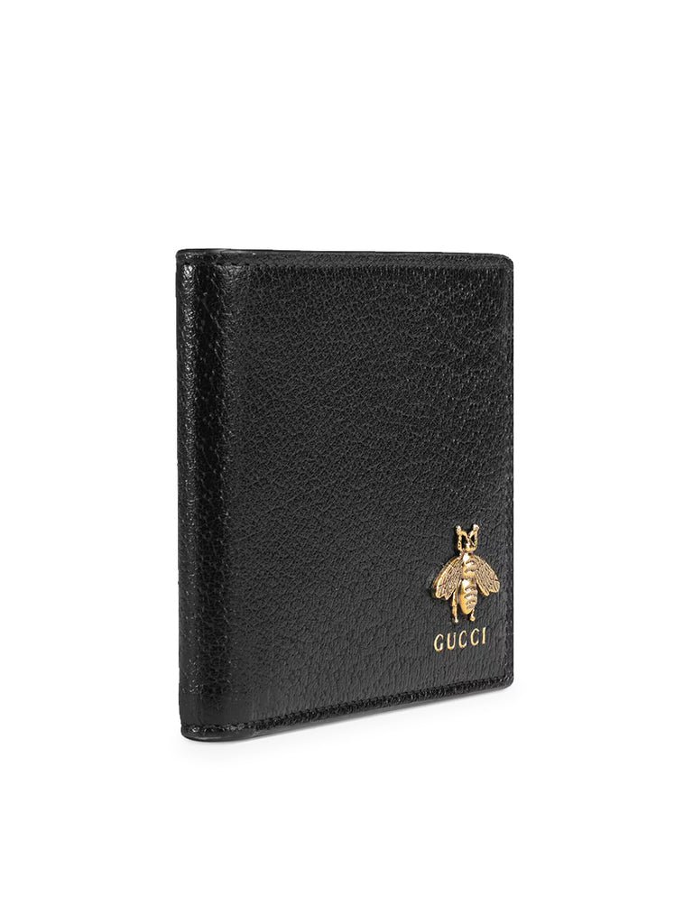 Animalier leather wallet