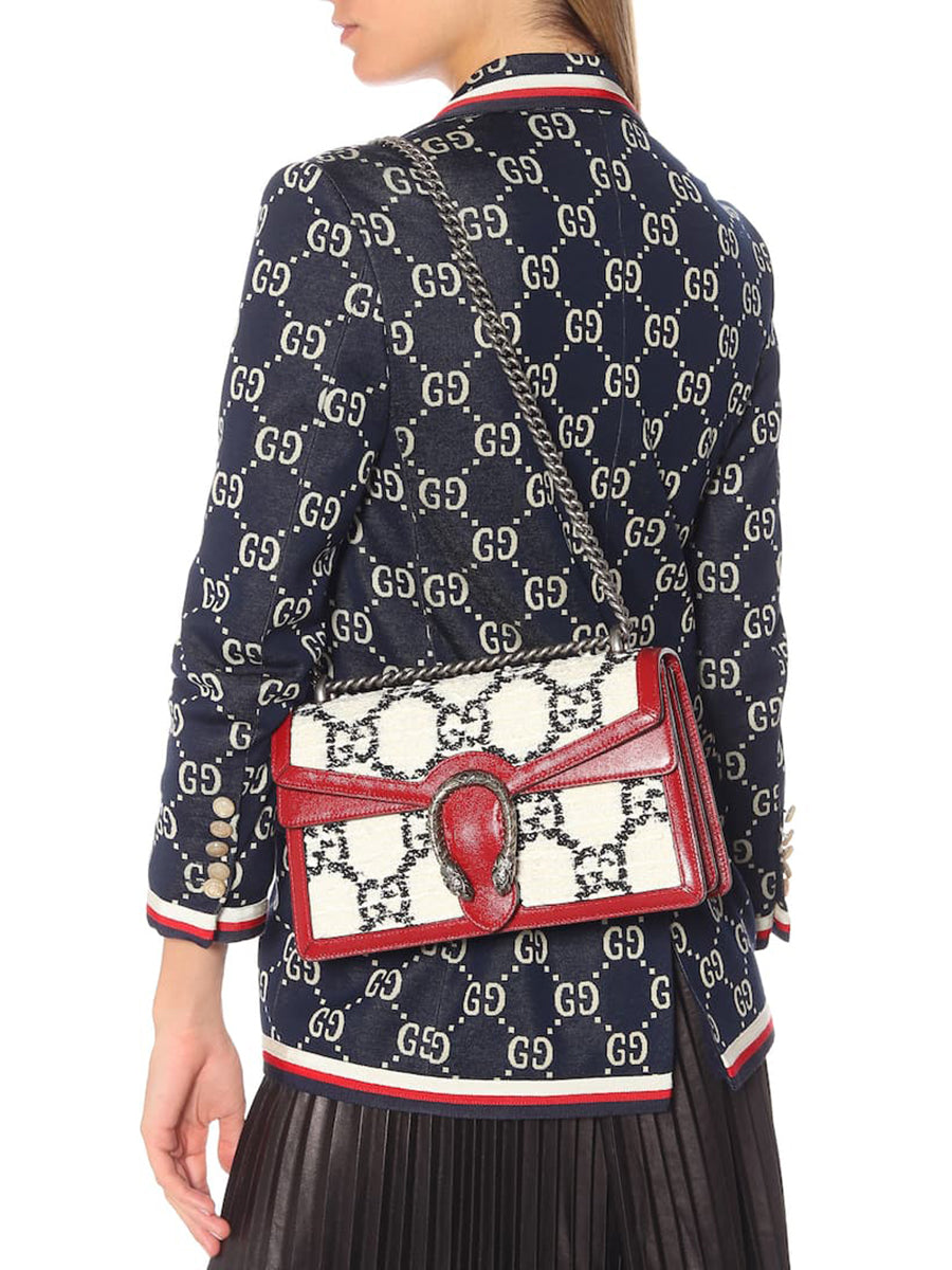 Dionysus GG Tweed Small Shoulder Bag COSETTE