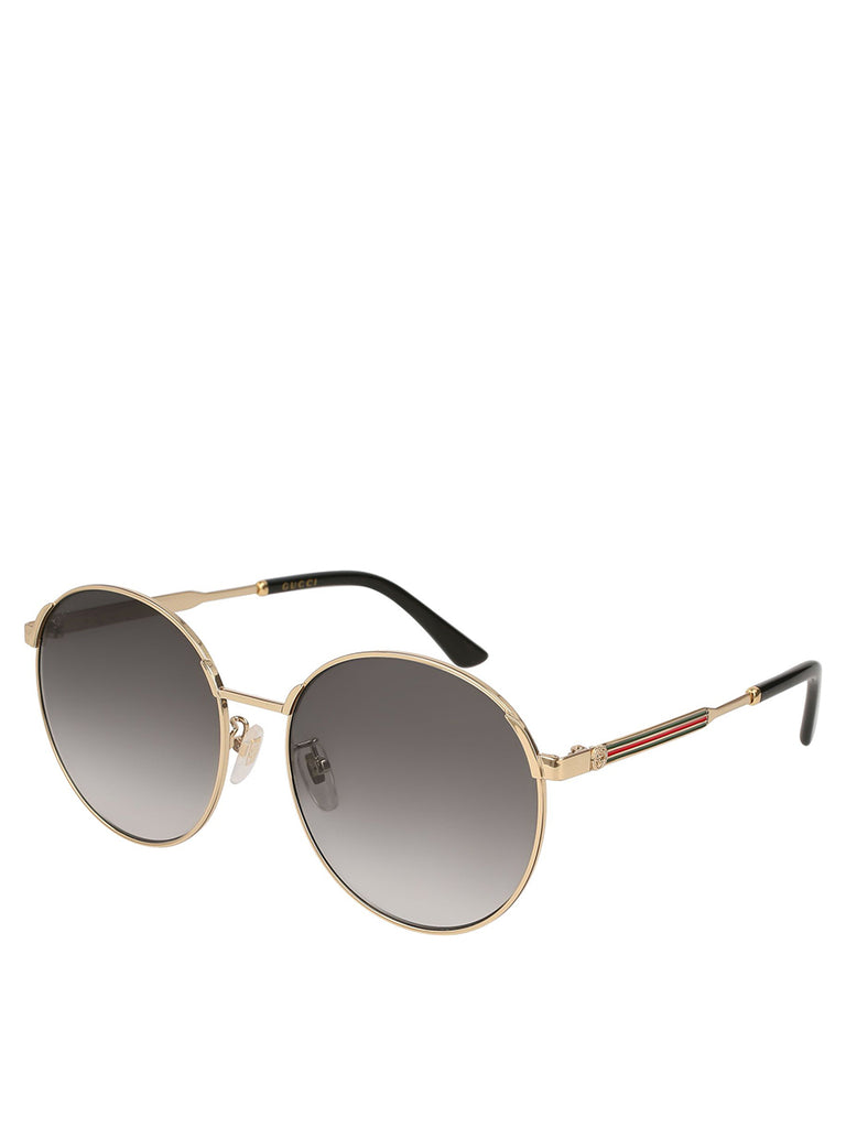 Round Sunglasses Gold GG0206SK