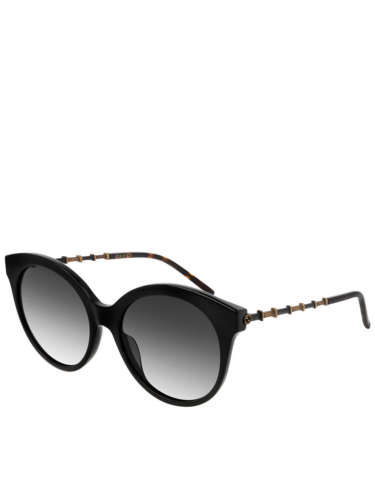 Oval Sunglasses Black GG0653S
