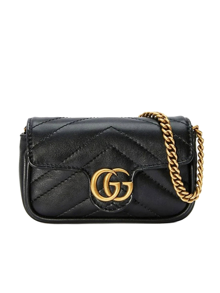 GG Marmont Coin Case with Chain