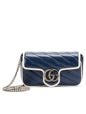 GG Marmont Matelasse Leather Super Mini Bag