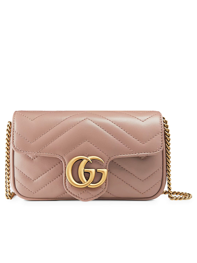 GG Marmont Matelassé Leather Super Mini Bag