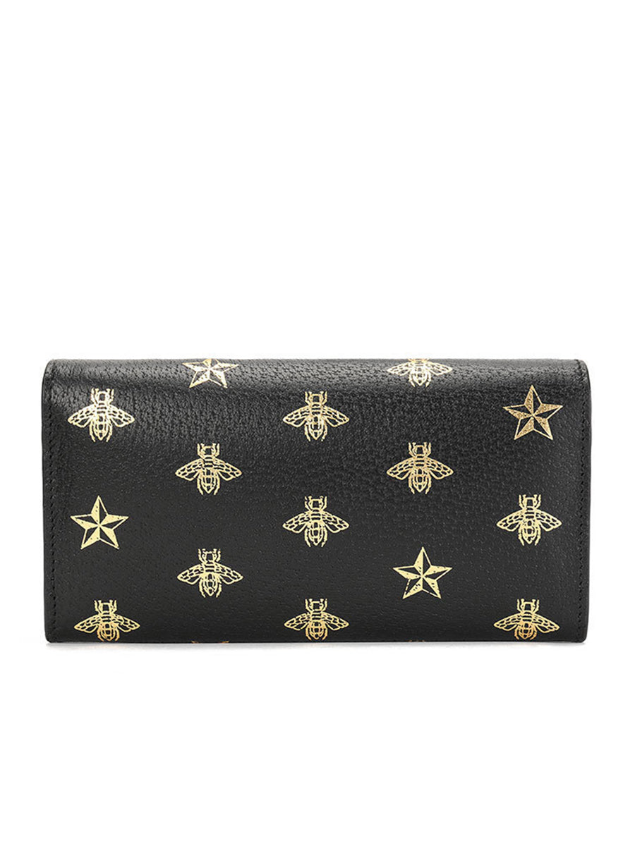 Padlock Continental Bees Wallet on Chain COSETTE