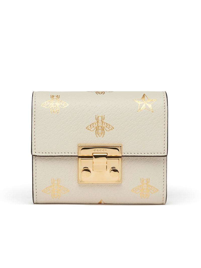 Padlock wallet with bee and star Clearance