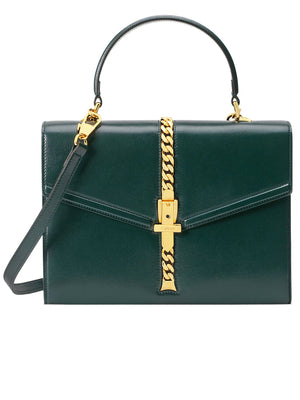 Sylvie 1969 Small Top Handle Bag Green