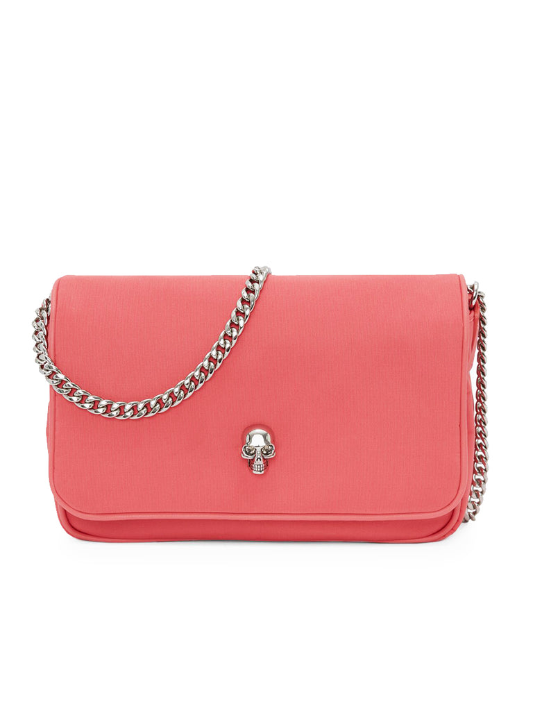 Small Skull Bag in Coral
