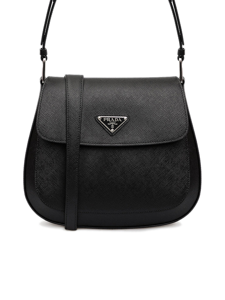 Cleo Saffiano Mini Leather Shoulder Bag