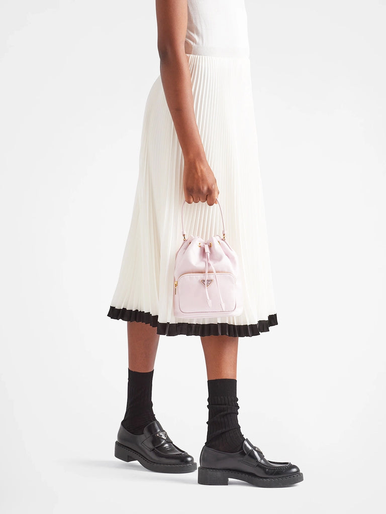Outfit Prada Bucket Backpack Outfit Prada Pink Nylon Bag Final