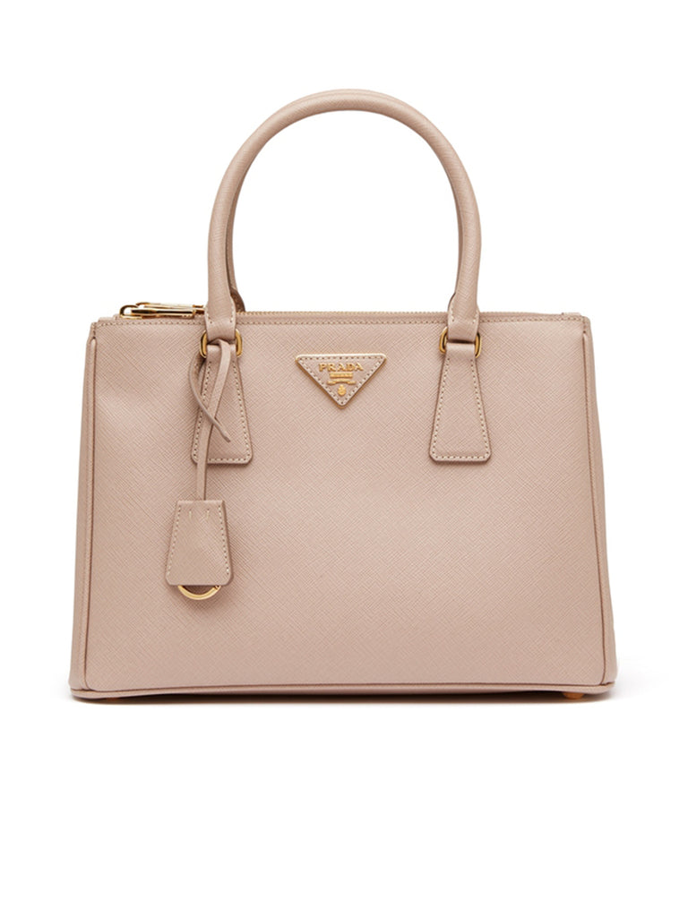Galleria Saffiano Leather Medium Bag in Powder Pink