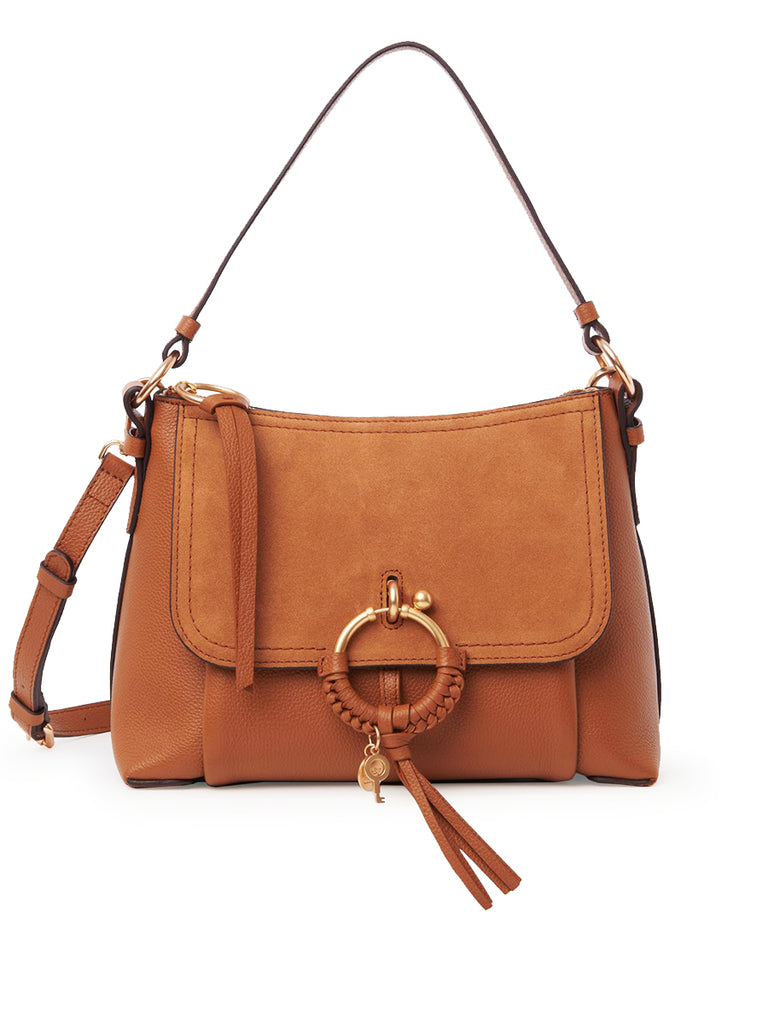 See By Chloé Small Joan Crossbody Bag in Caramello