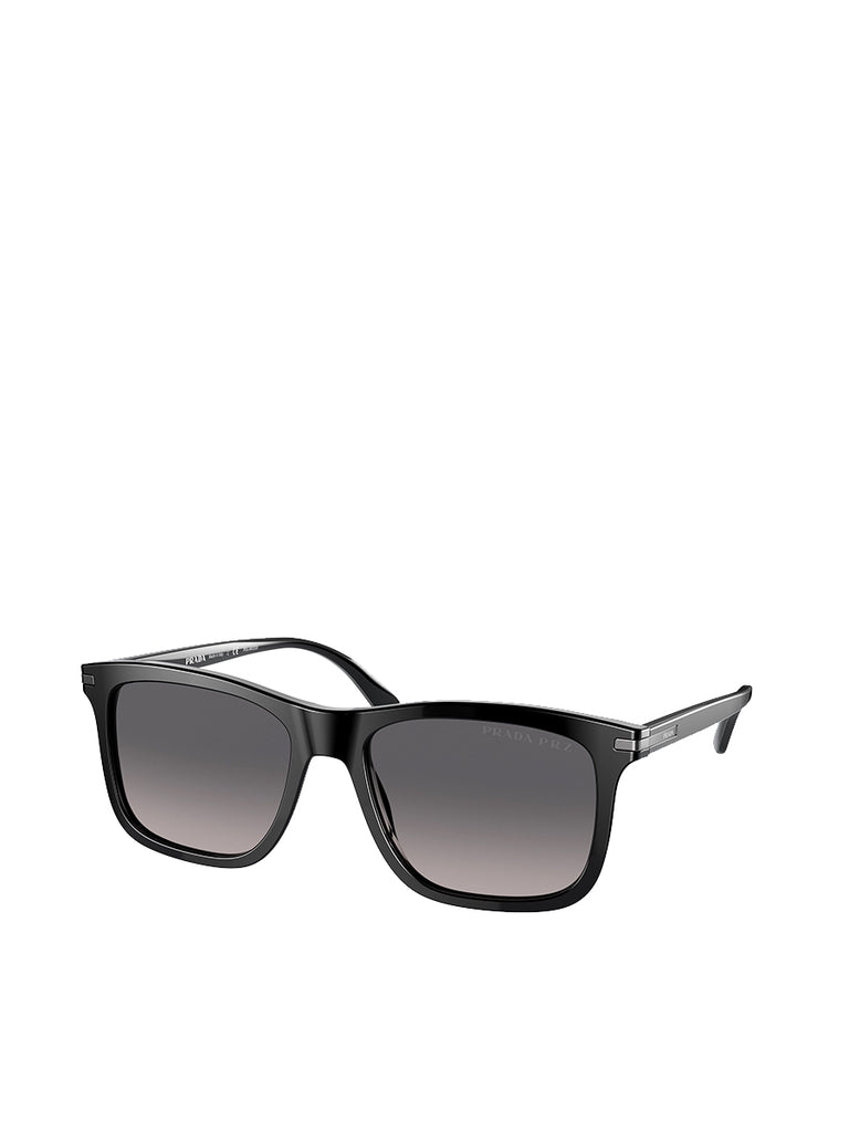 Prada Eyewear Collection Sunglasses SPR18W in Polarized Black